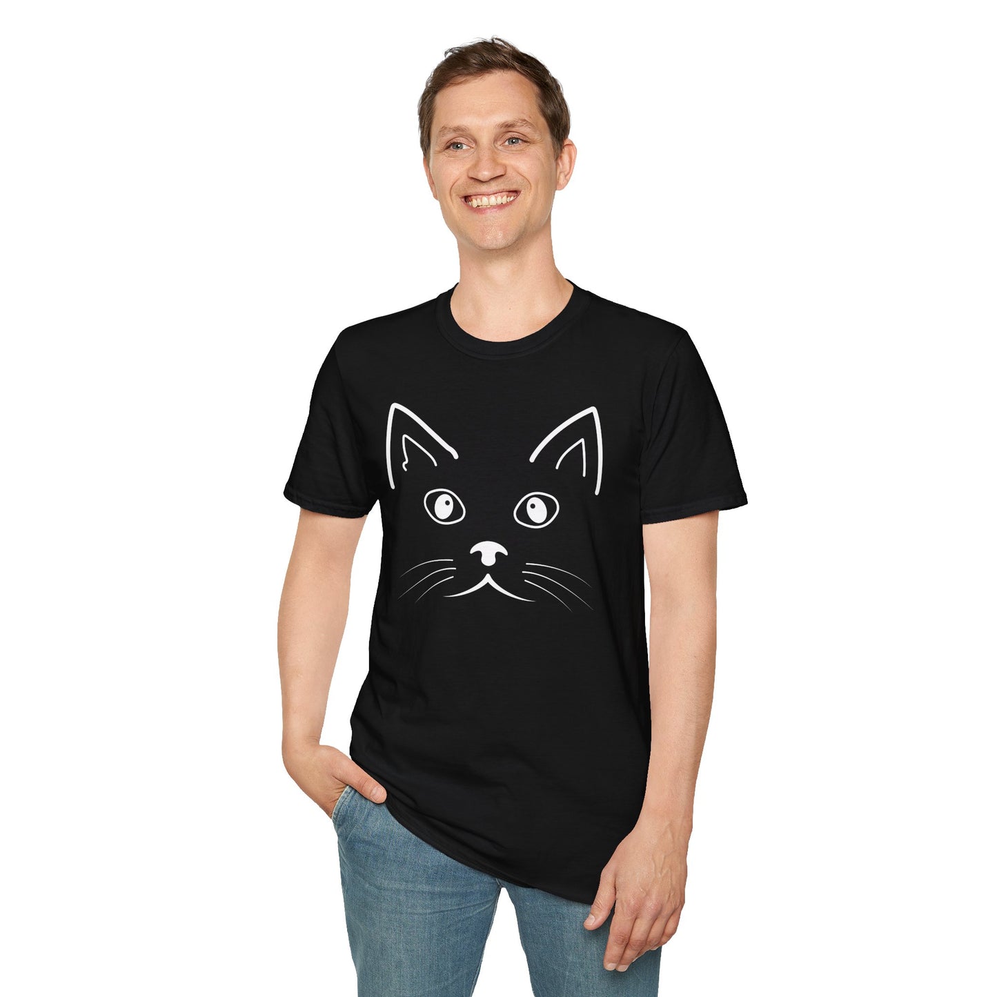 Unisex Tee - Black Cat