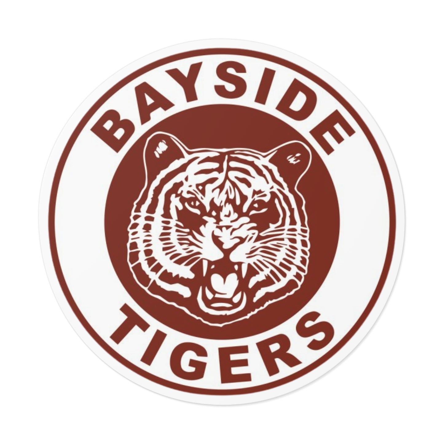 Saved By the Bell Bayside Tigers Stickers