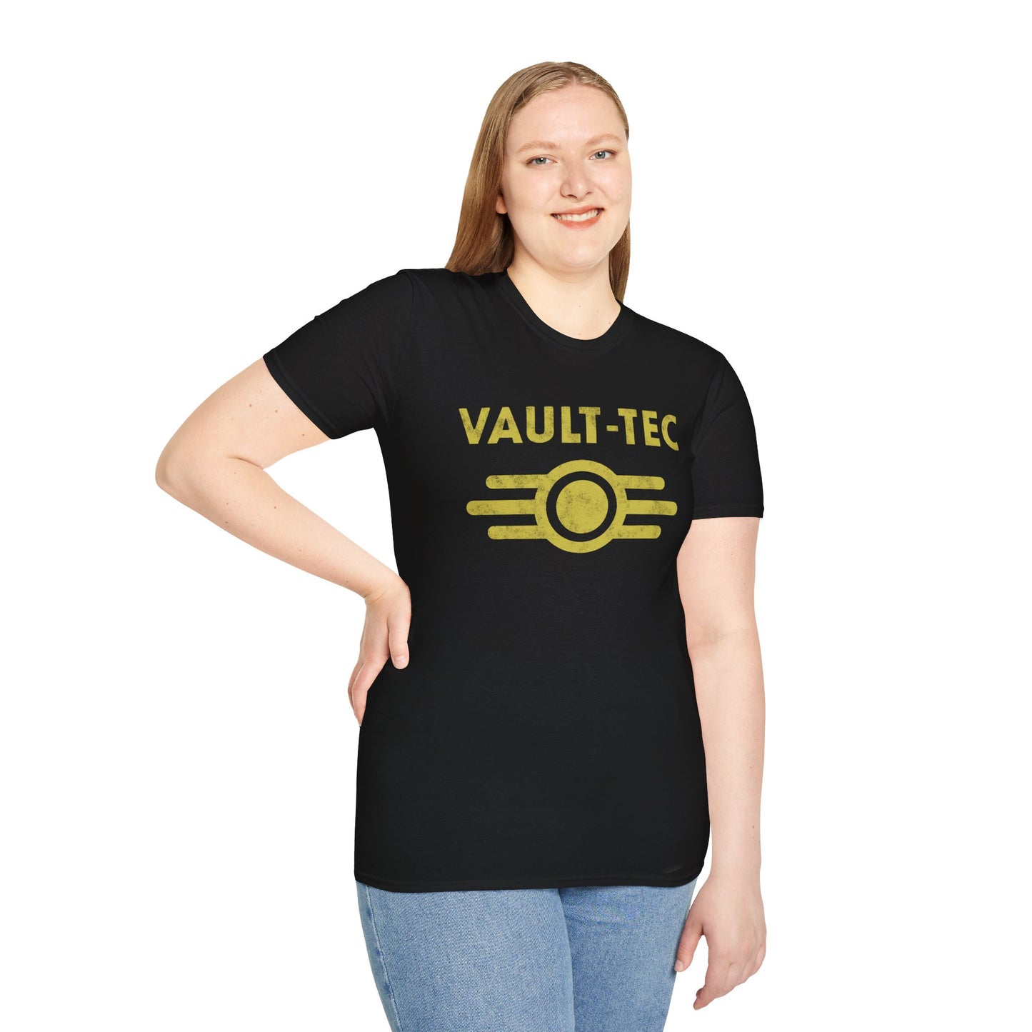 Fallout Distressed Vault-Tec logo Unisex T-Shirt