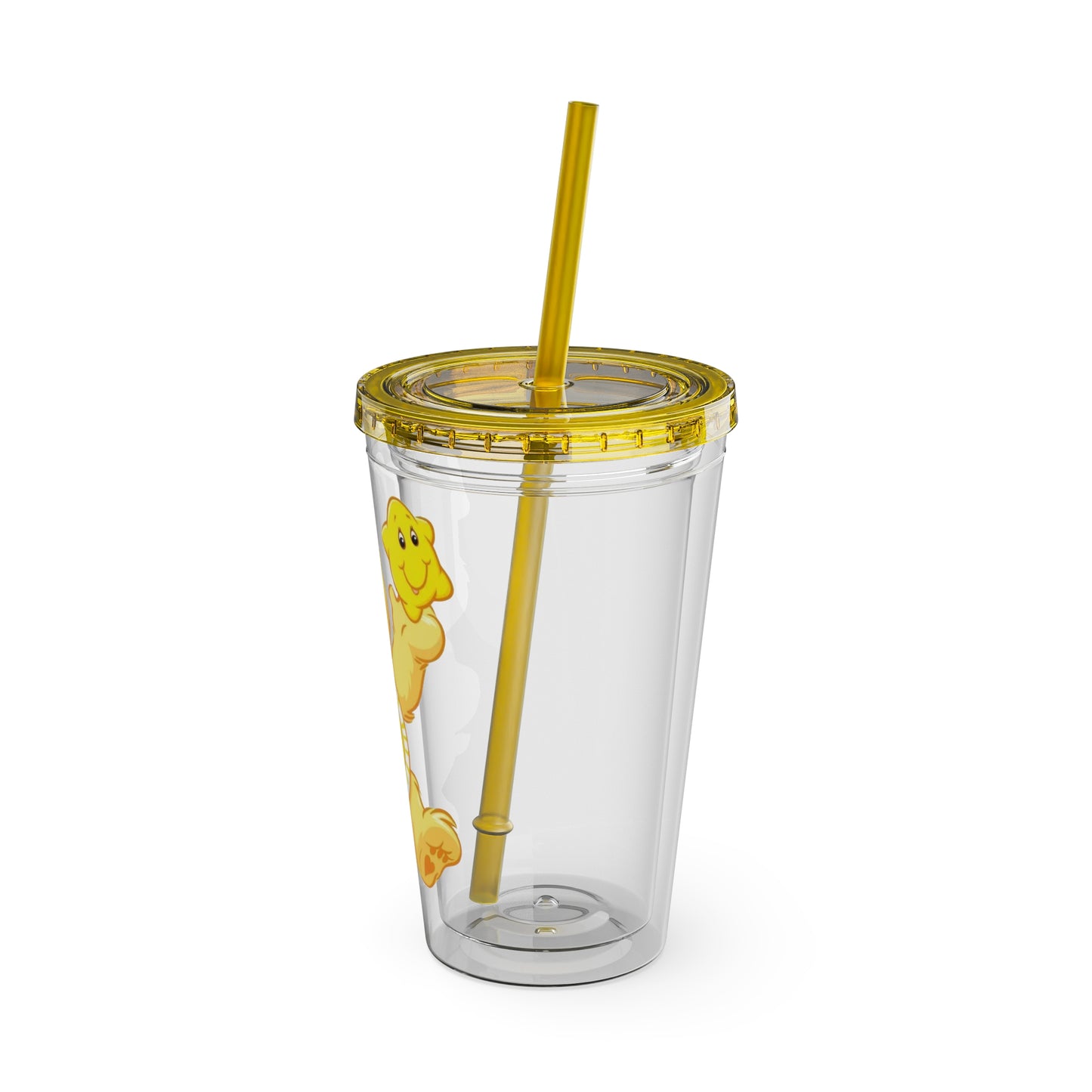 Care Bears 16oz Tumbler with Straw — Funshine Bear