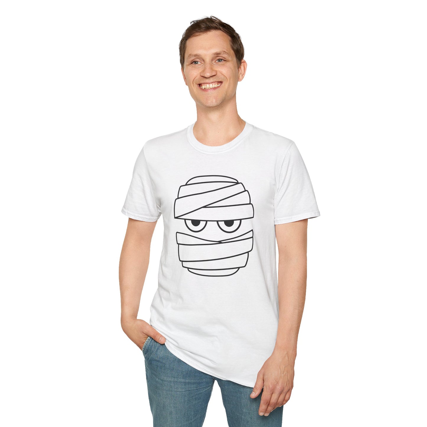 Unisex Tee - Mummy Face