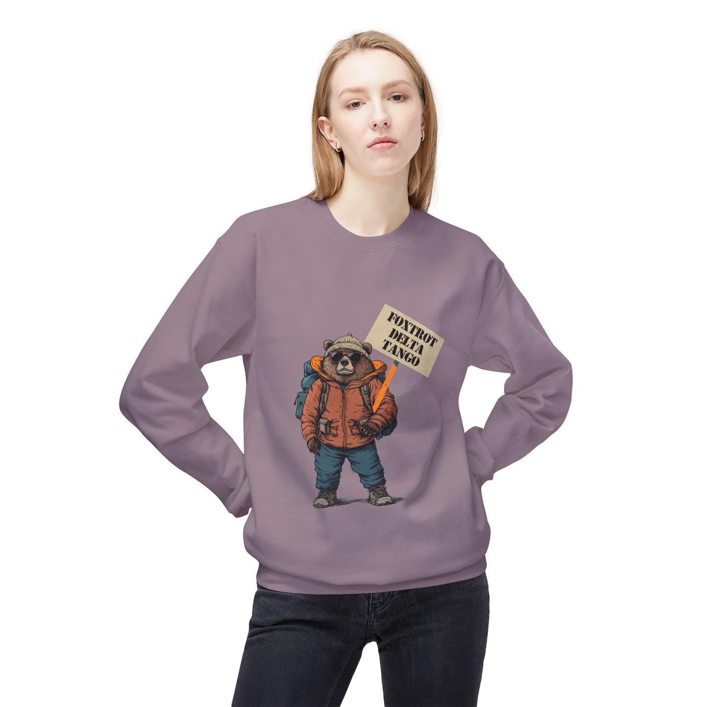 Unisex Sweatshirt - Protest Parks Bear