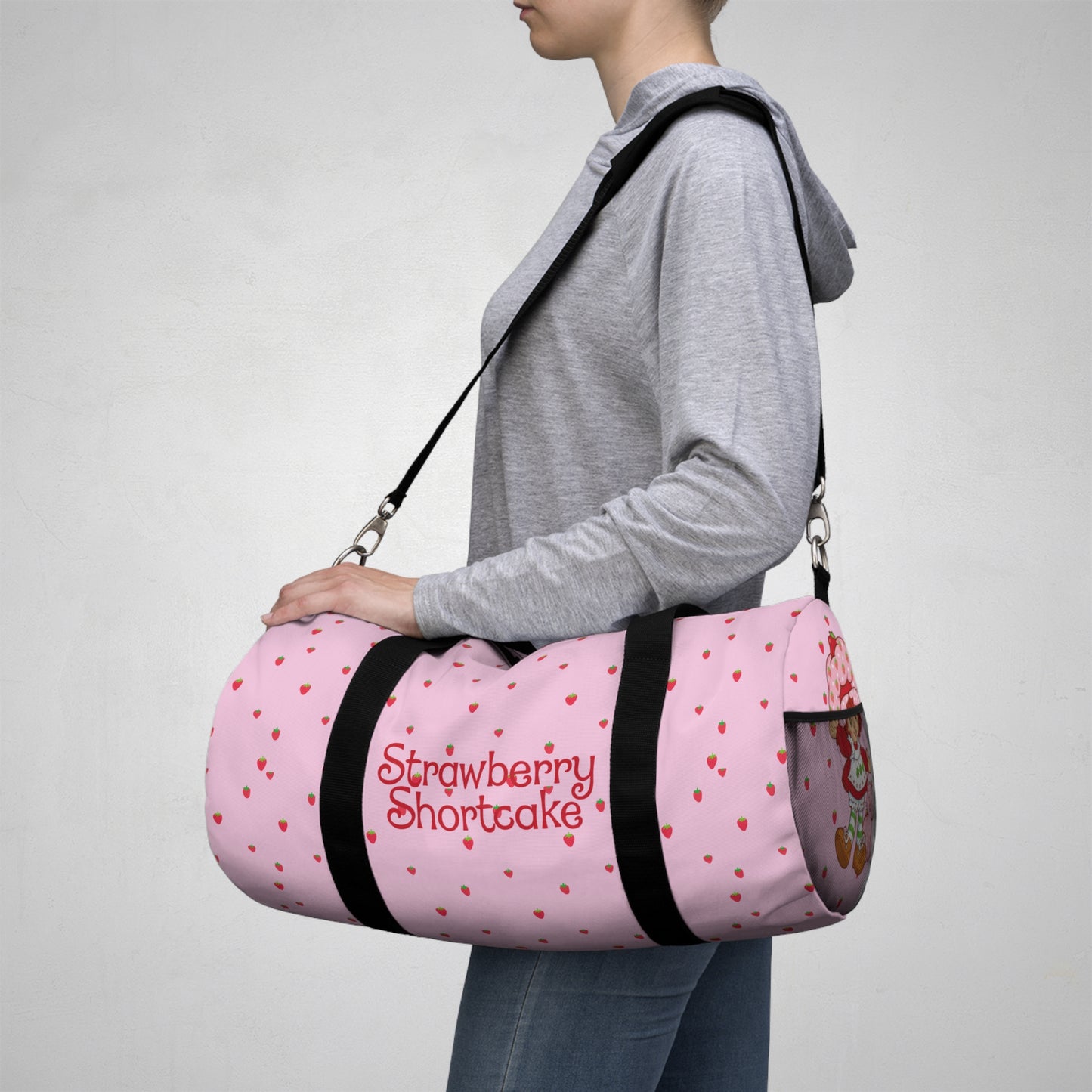 Strawberry Shortcake Pink Duffel Bag