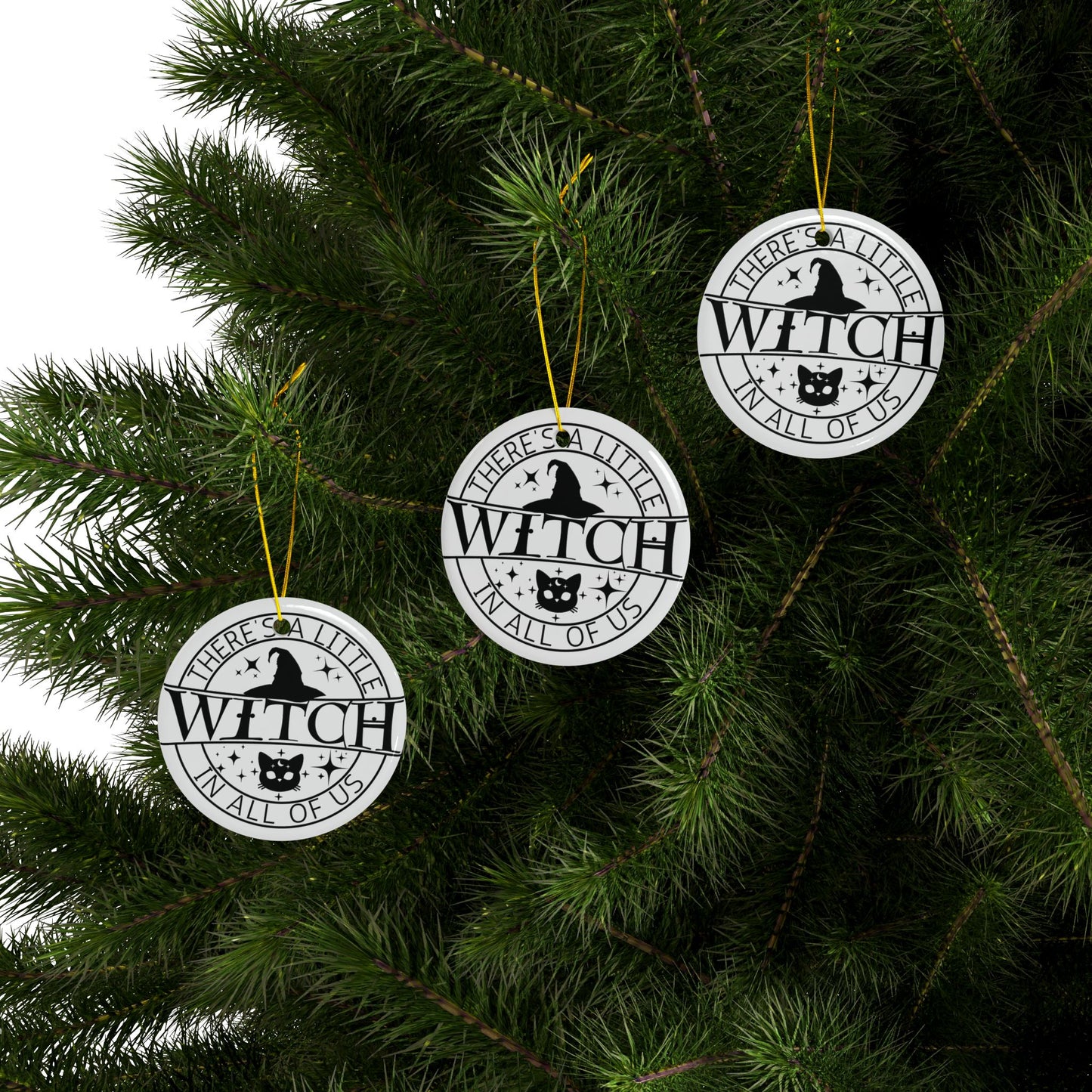 Practical Magic Ceramic Ornaments