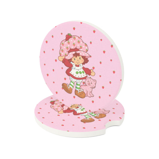 Strawberry Shortcake Soapstone Car Coaster