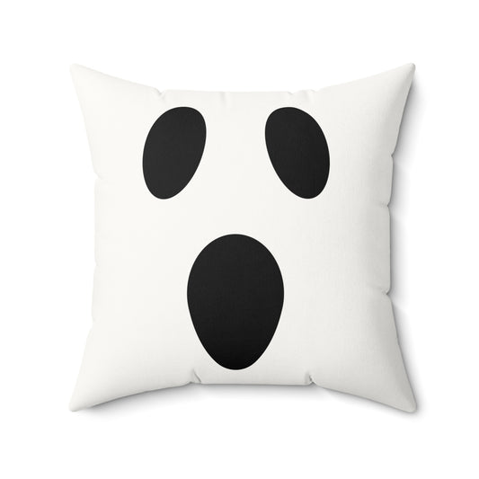 Halloween Pillow with Insert - Ghost Face
