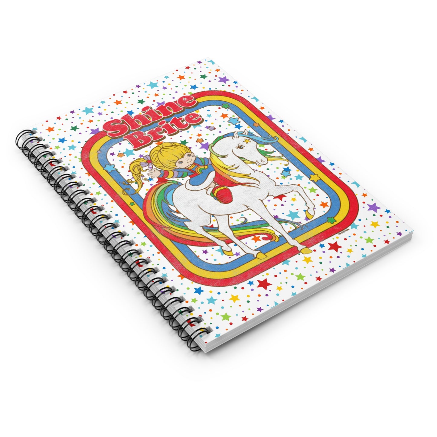 Rainbow Brite Spiral Notebook - 6x8