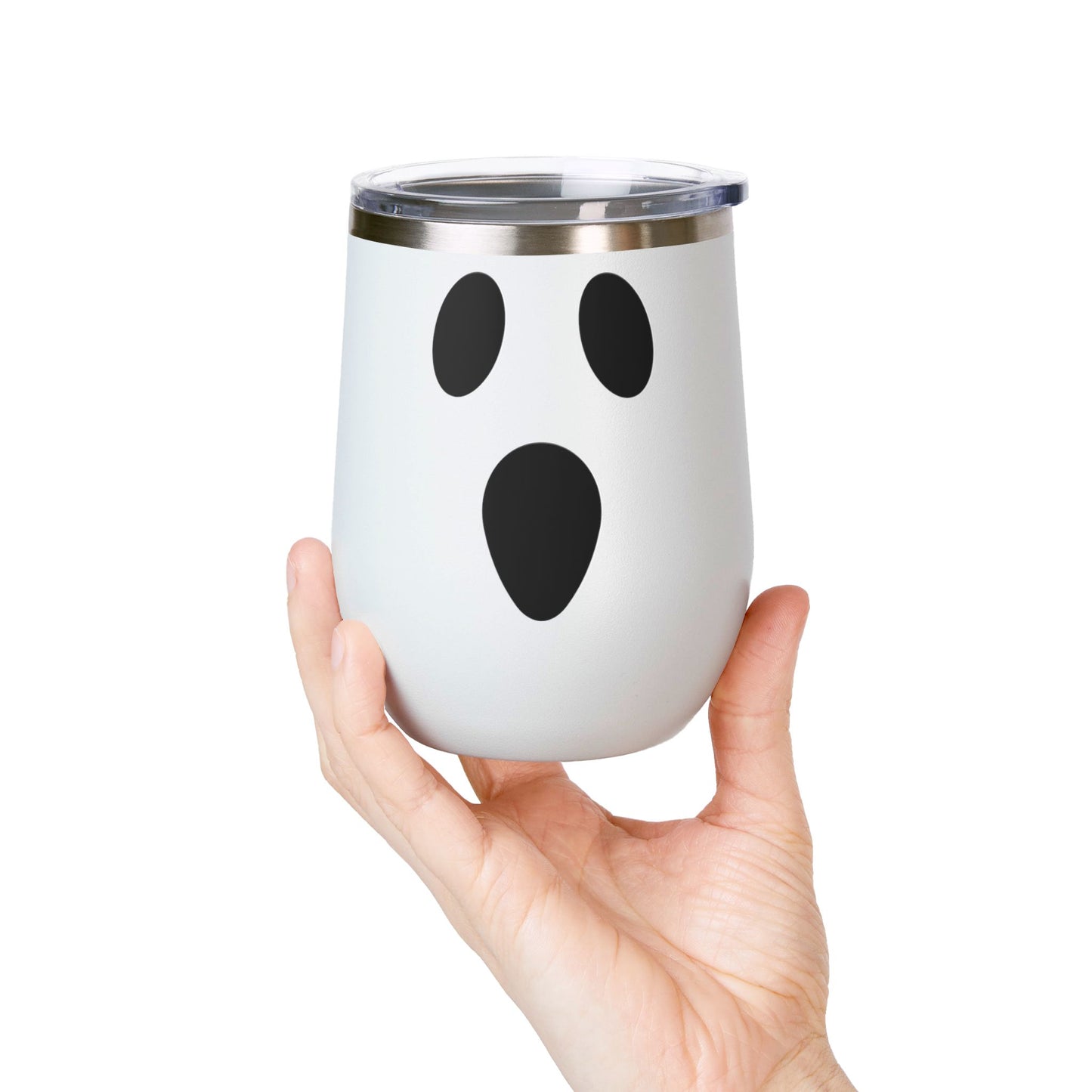 Wine Tumbler, 12oz - Silly Ghost