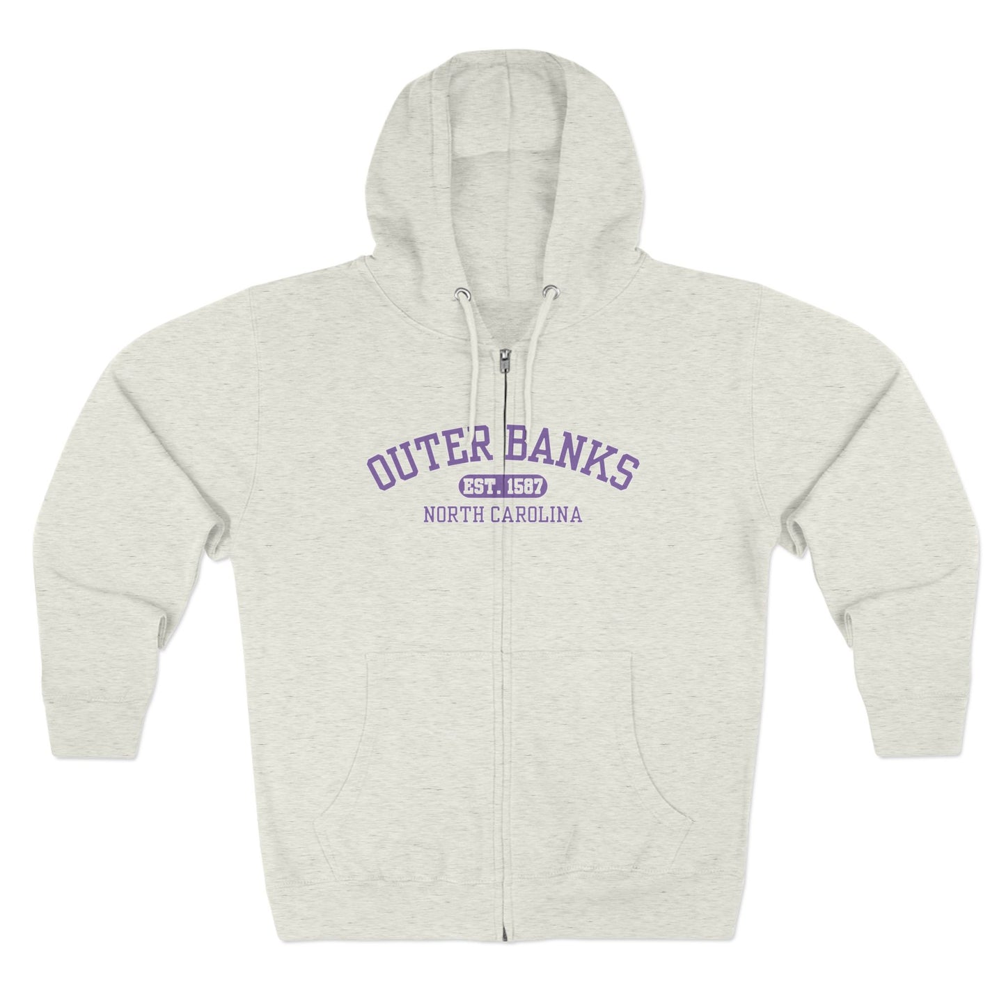 Unisex Zip Hoodie - Outer Banks Est. 1967