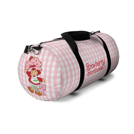 Strawberry Shortcake Gingham Duffel Bag