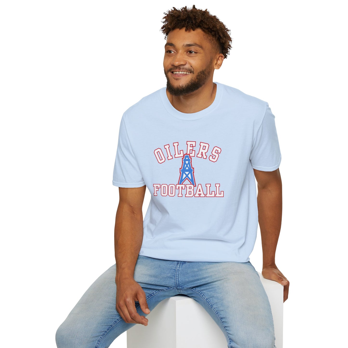 Houston Oilers “Oilers Football” Unisex T-Shirt | up to 5X