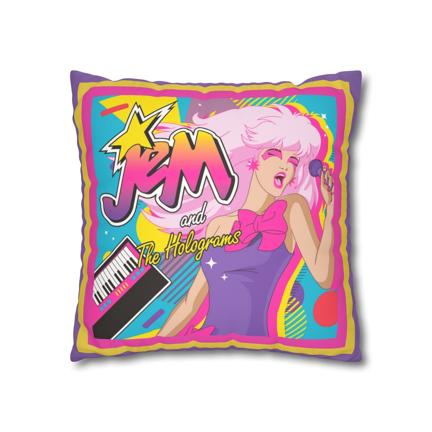 Jem and the Holograms Cushion Cover