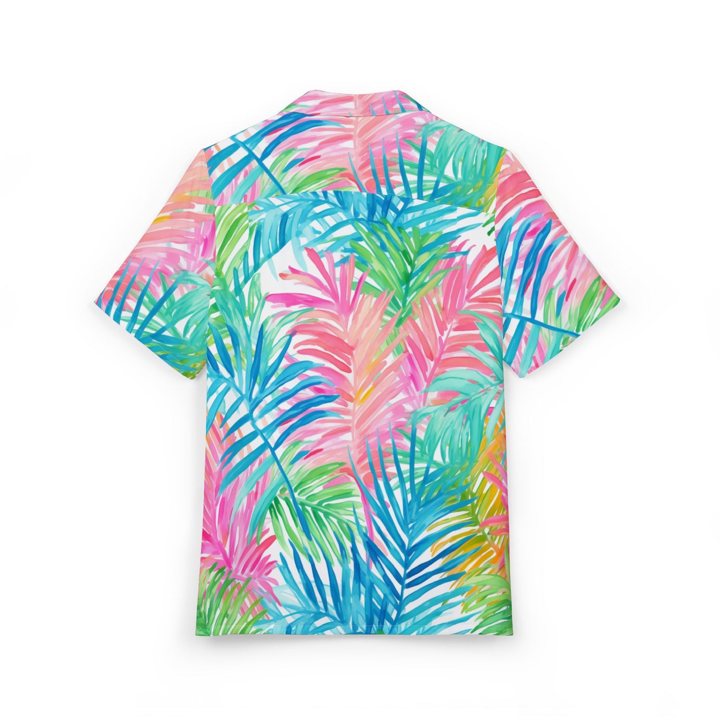 Tropical Palm Leaf Hawaiian Shirt
