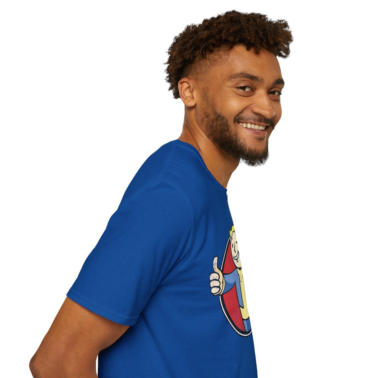 Fallout Distressed Vault Boy Unisex T-Shirt - up to 5X