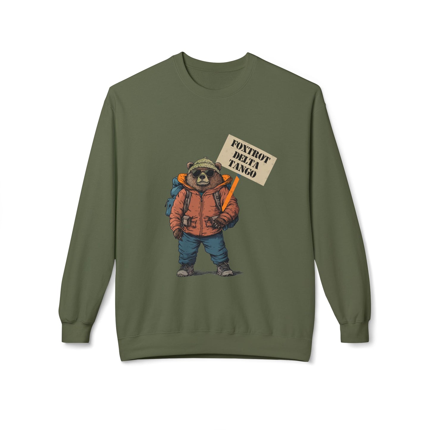 Unisex Sweatshirt - Protest Parks Bear