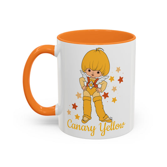 Rainbow Brite Color Kids Ceramic Mug - Canary Yellow, 11oz