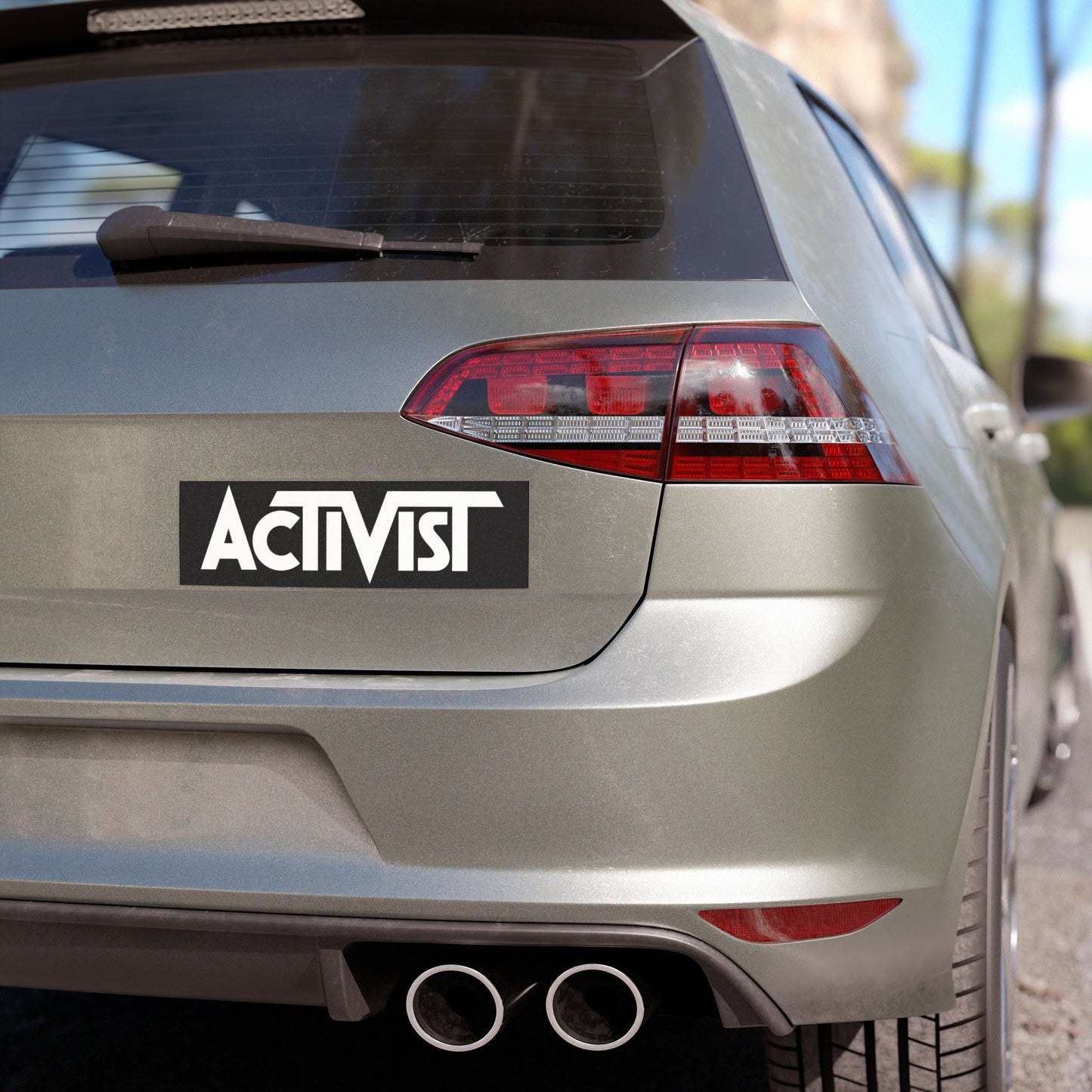 Car Magnet - ‘Activist’ on Black