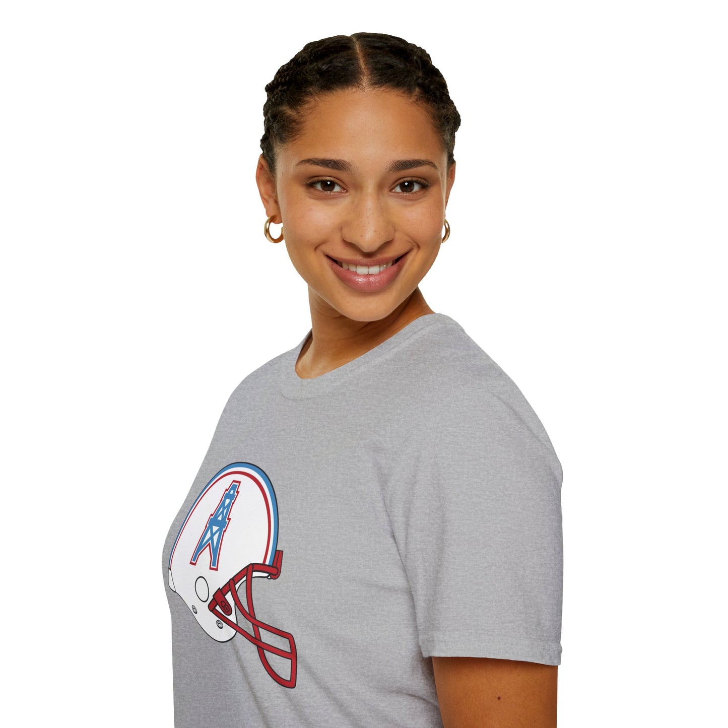 Houston Oilers Retro Helmet Unisex T-Shirt | Up to 5X