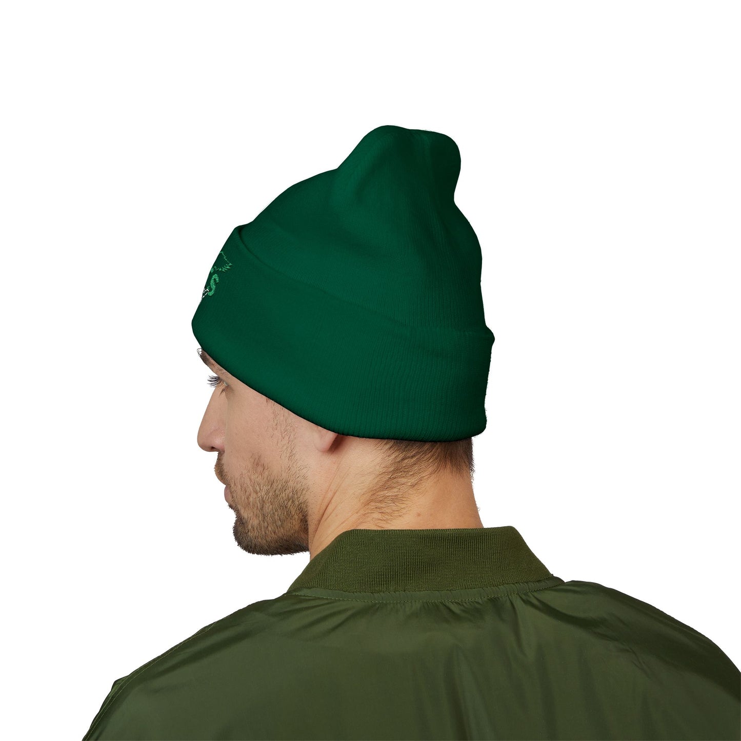 Cuffed Beanie - Eagles Embroidered ‘Fly Eagles Fly’