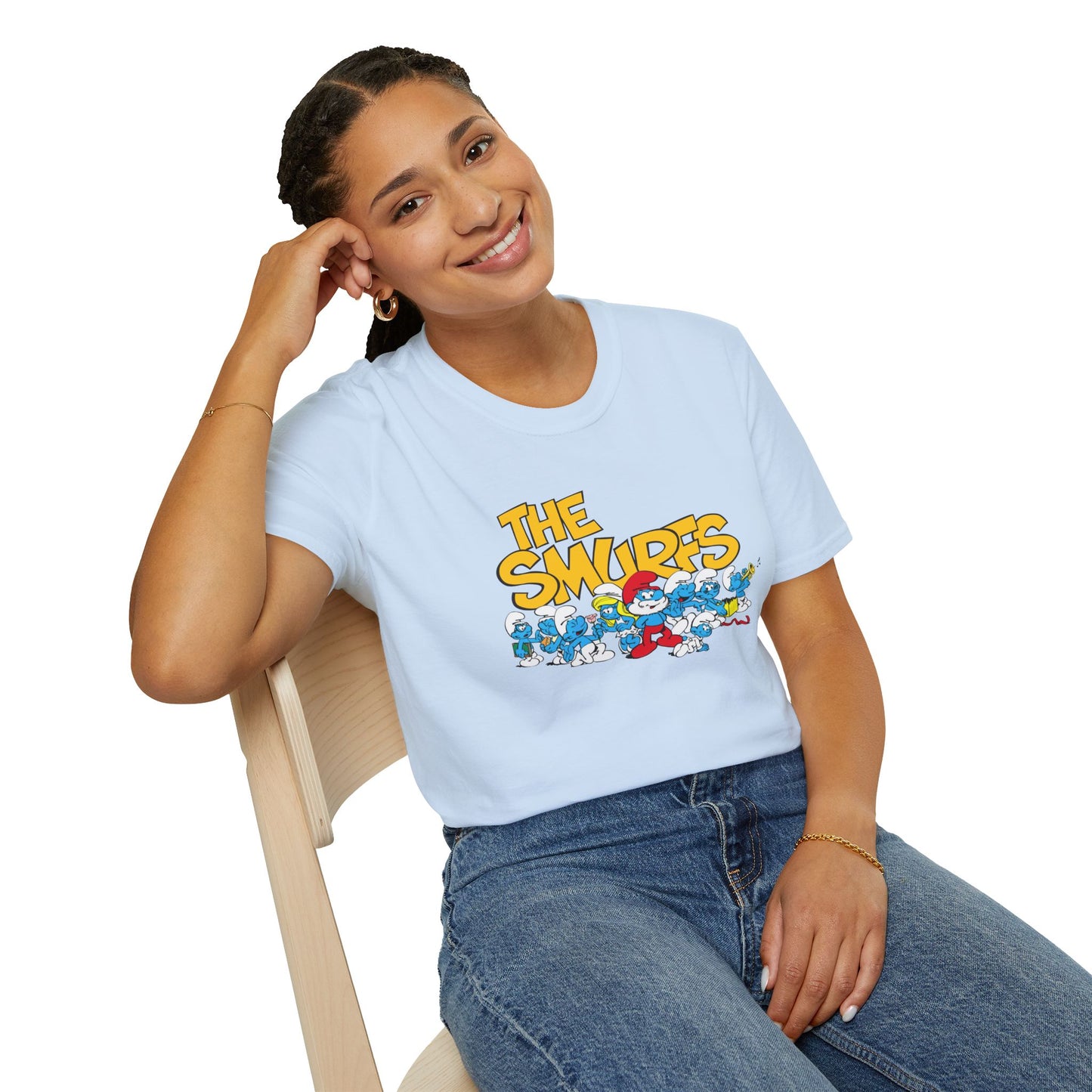 The Smurfs Characters Unisex Graphic Tee