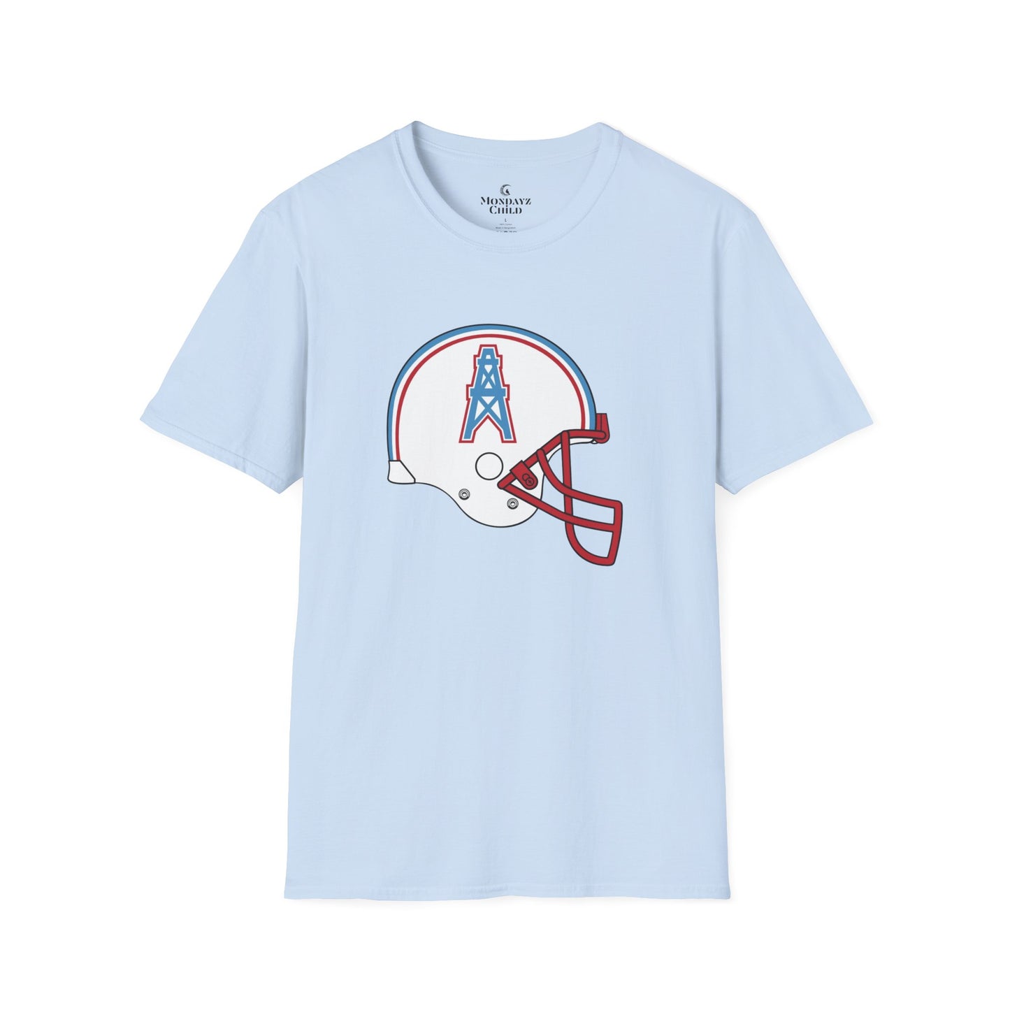 Unisex Tee - Houston Oilers Retro Helmet