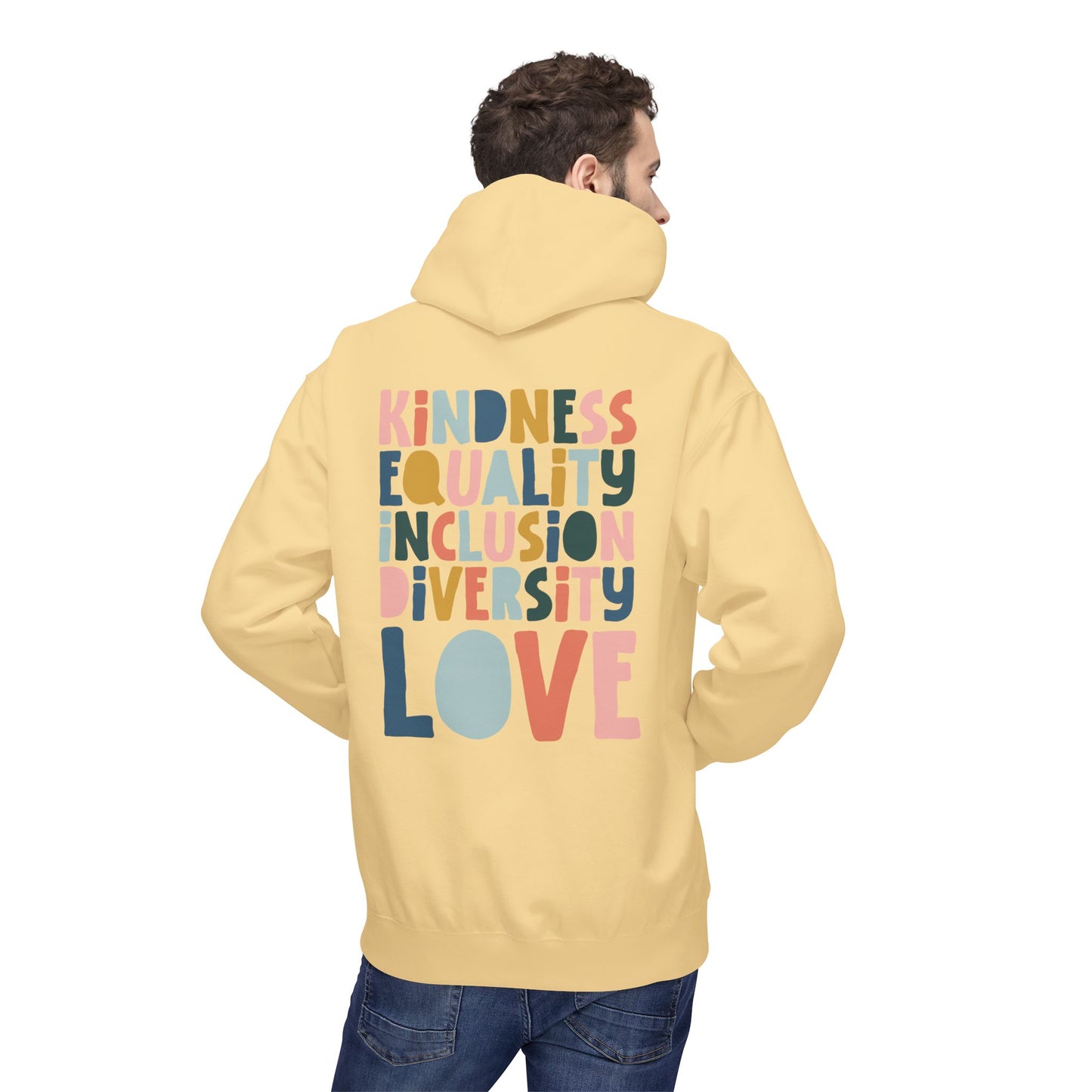 Love & Kindness Unisex Fleece Hoodie
