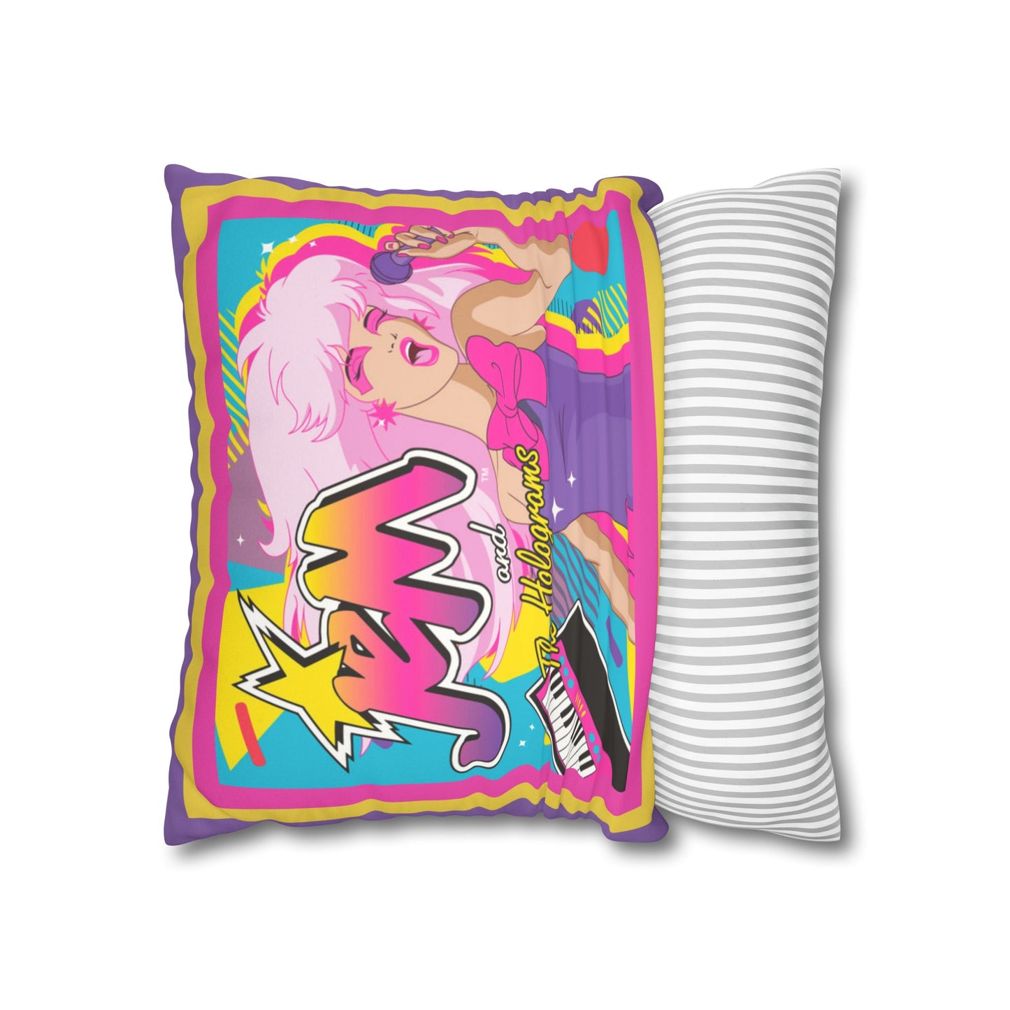 Jem and the Holograms Cushion Cover