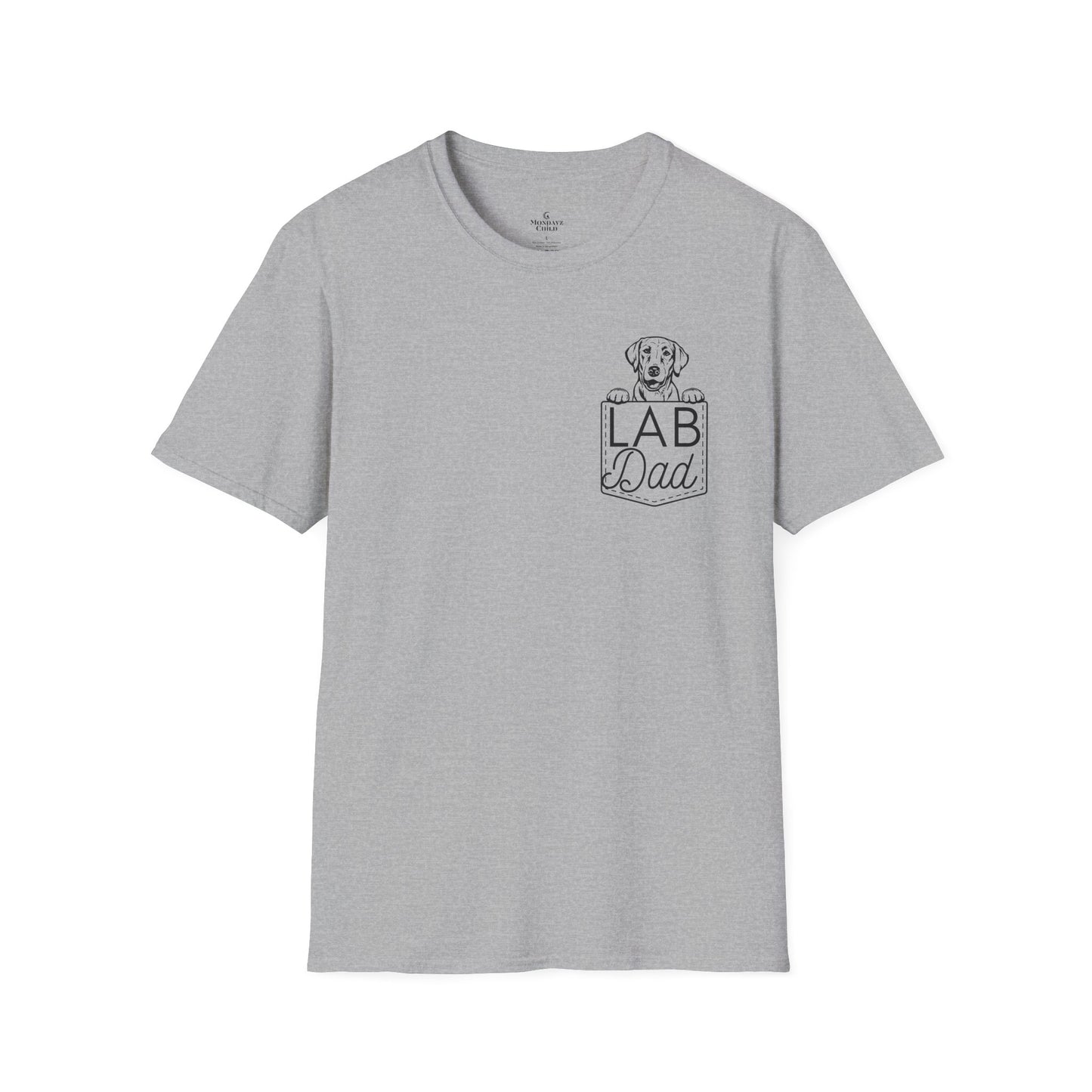 Lab Dad Faux Pocket T-Shirt
