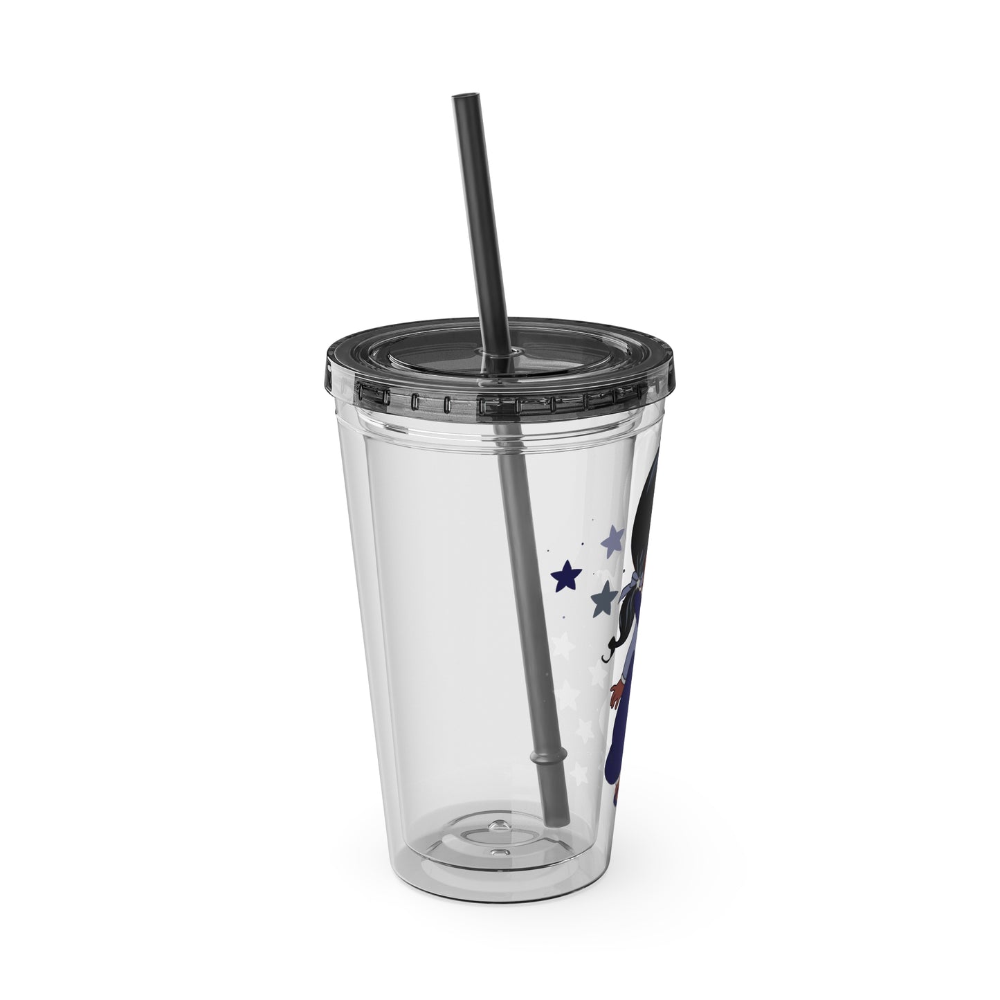 Rainbow Brite 16oz Acrylic Tumbler featuring Indigo