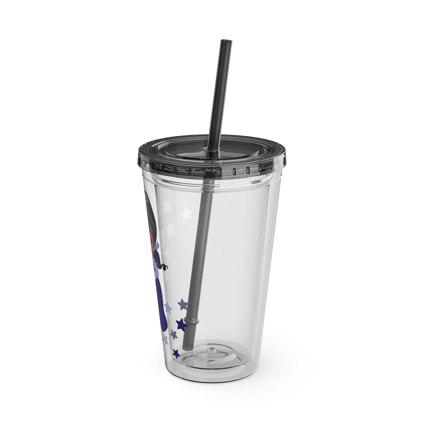 Rainbow Brite 16oz Acrylic Tumbler featuring Indigo