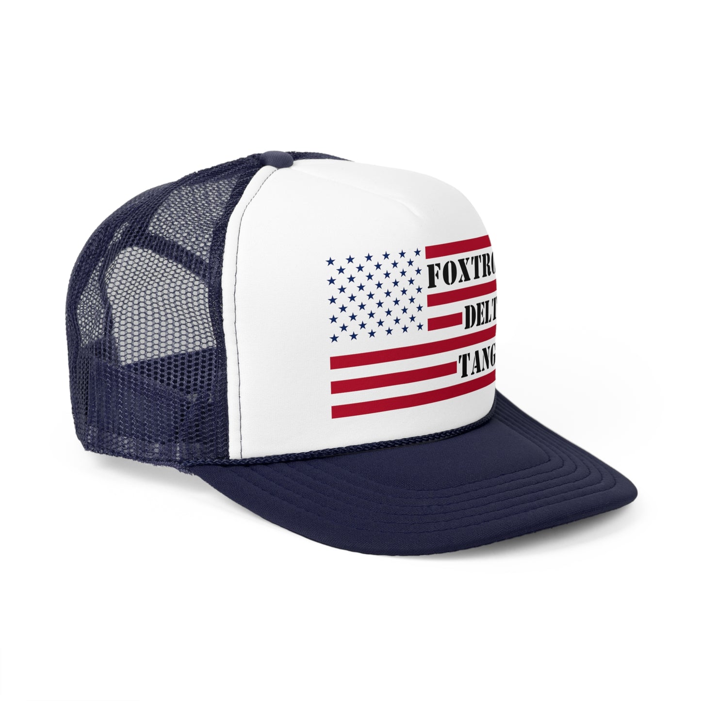 “FOXTROT DELTA TANGO” Anti-Trump Snap-Back Trucker Cap