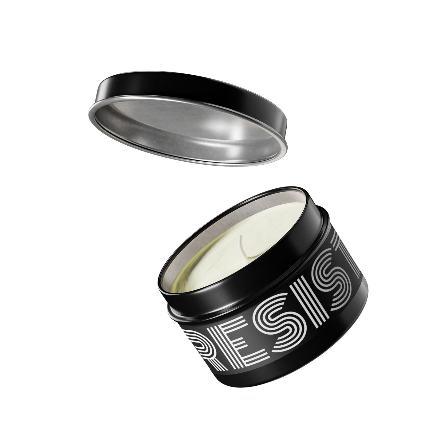 Scented Tin Candles - 'RESIST'