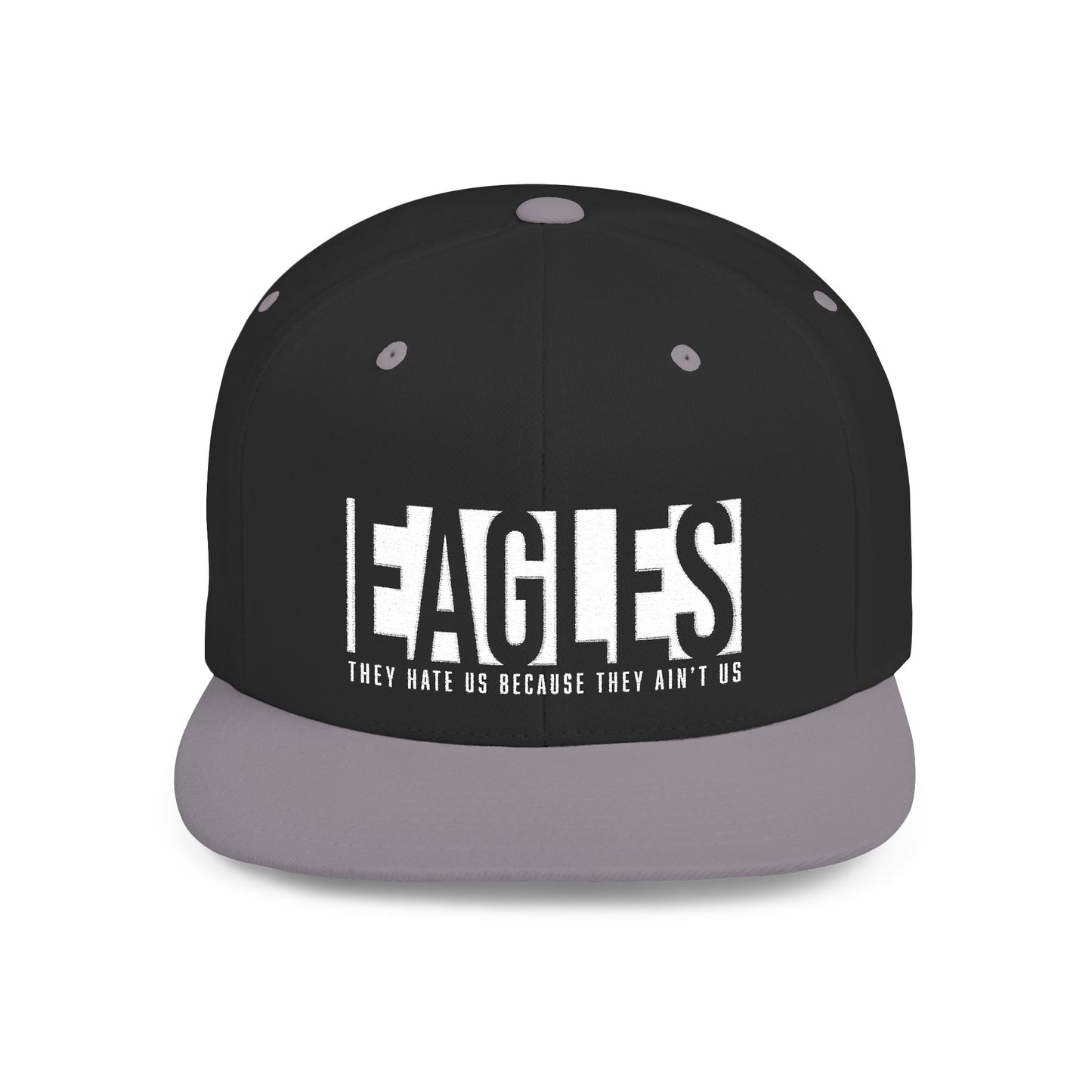 SnapBack Embroidered Hat - ‘They Hate Us Because They Ain’t Us’