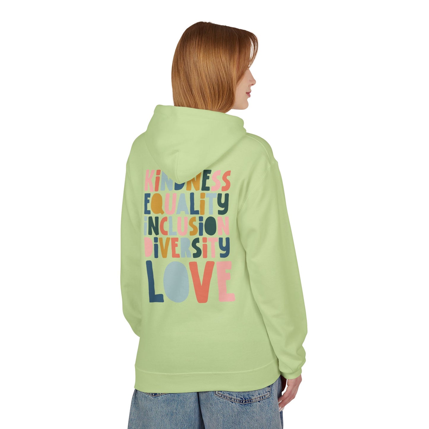 Love & Kindness Unisex Fleece Hoodie
