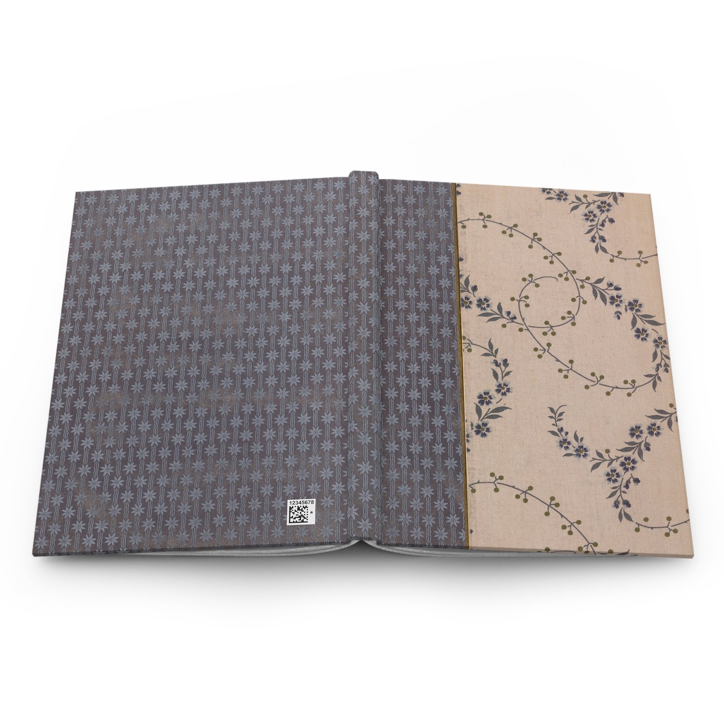 Elegant Floral Hardcover Journal