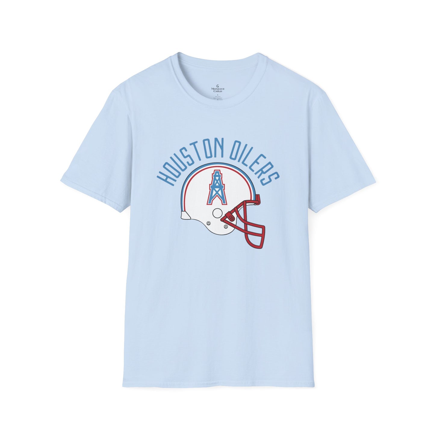 Houston Oilers Vintage Helmet Unisex Softstyle T-Shirt