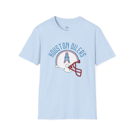 Unisex Tee - Houston Oilers and Helmet