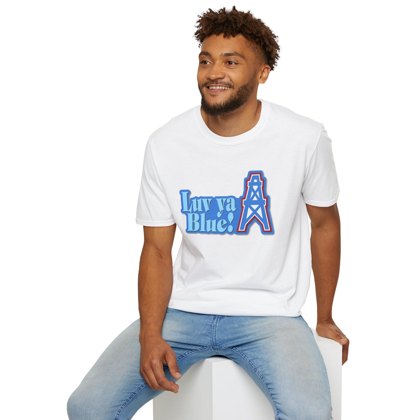 Houston Oilers “Luv Ya Blue” Unisex T-Shirt | Up to 5X