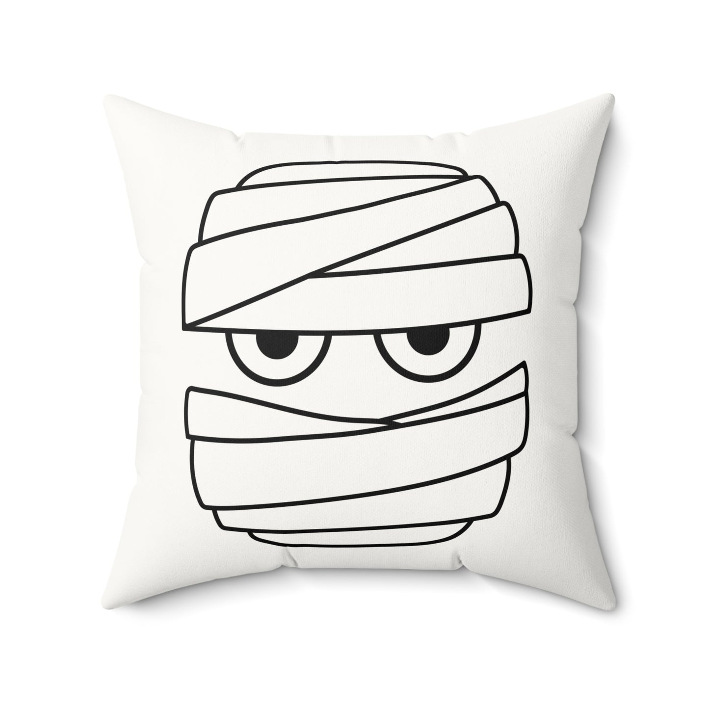 Halloween Pillow with Insert - Mummy