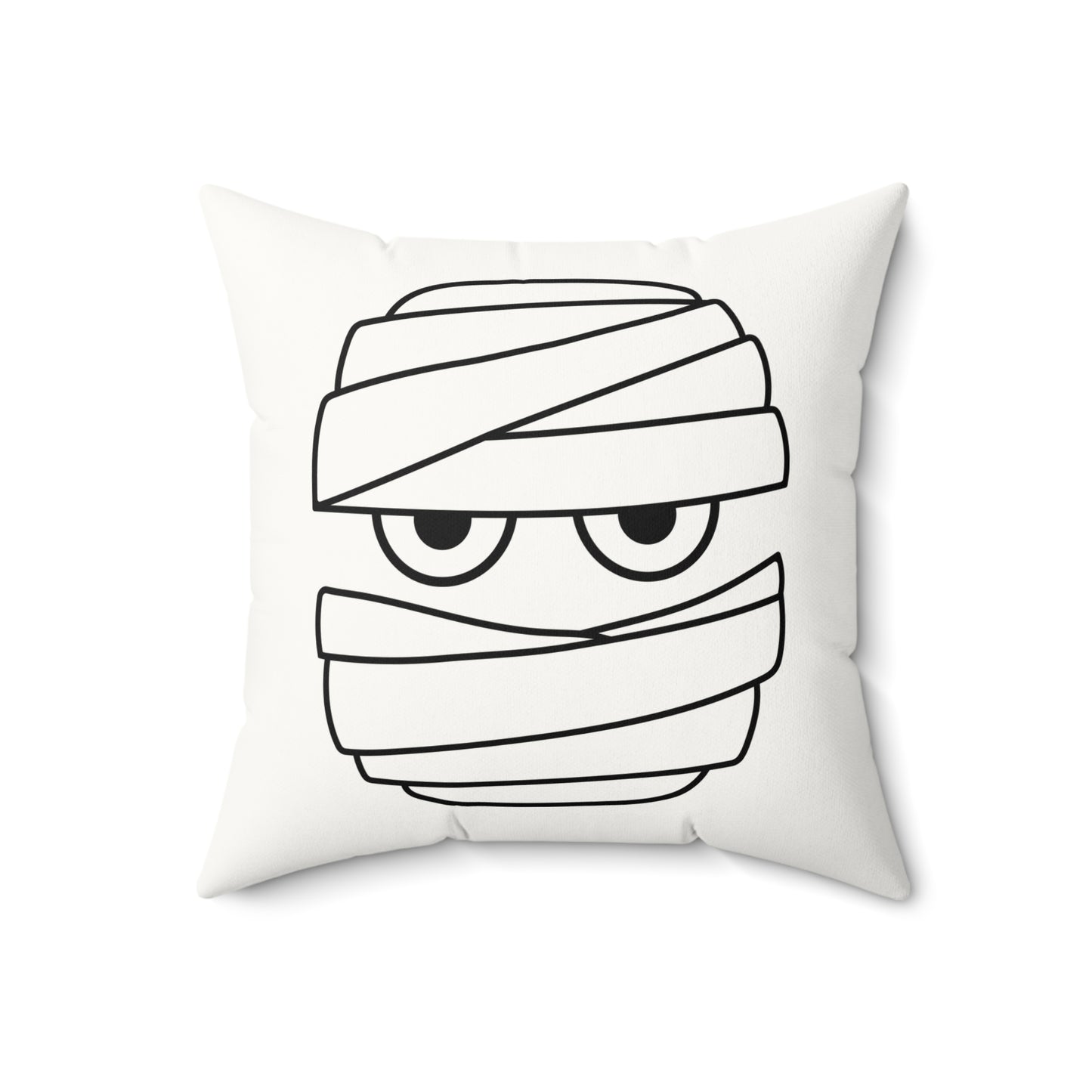 Halloween Pillow with Insert - Mummy