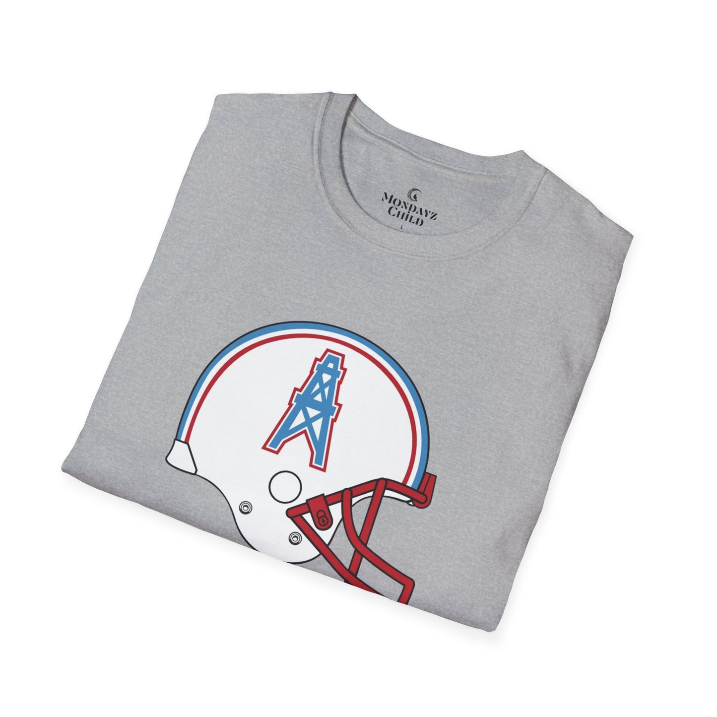 Unisex Tee - Houston Oilers Retro Helmet