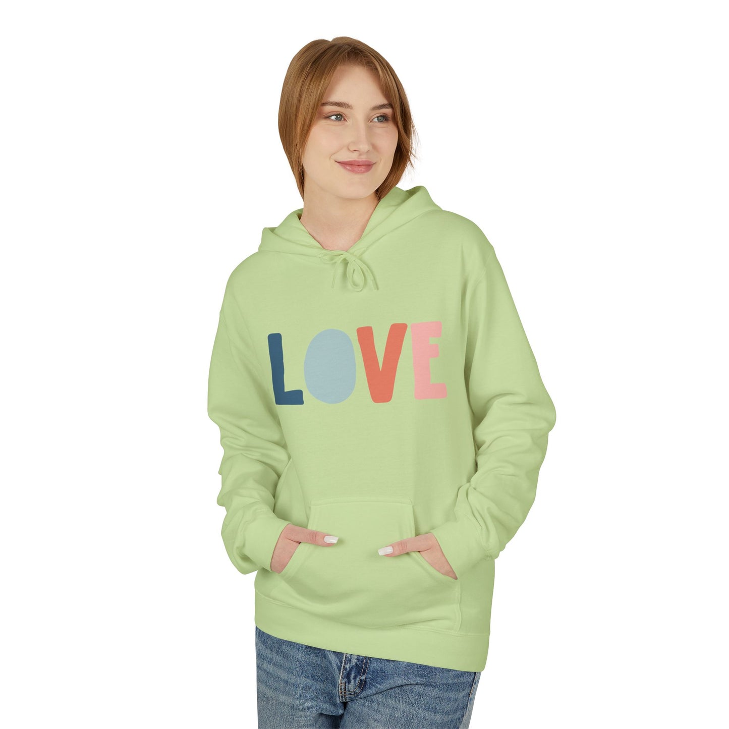 Love & Kindness Unisex Fleece Hoodie