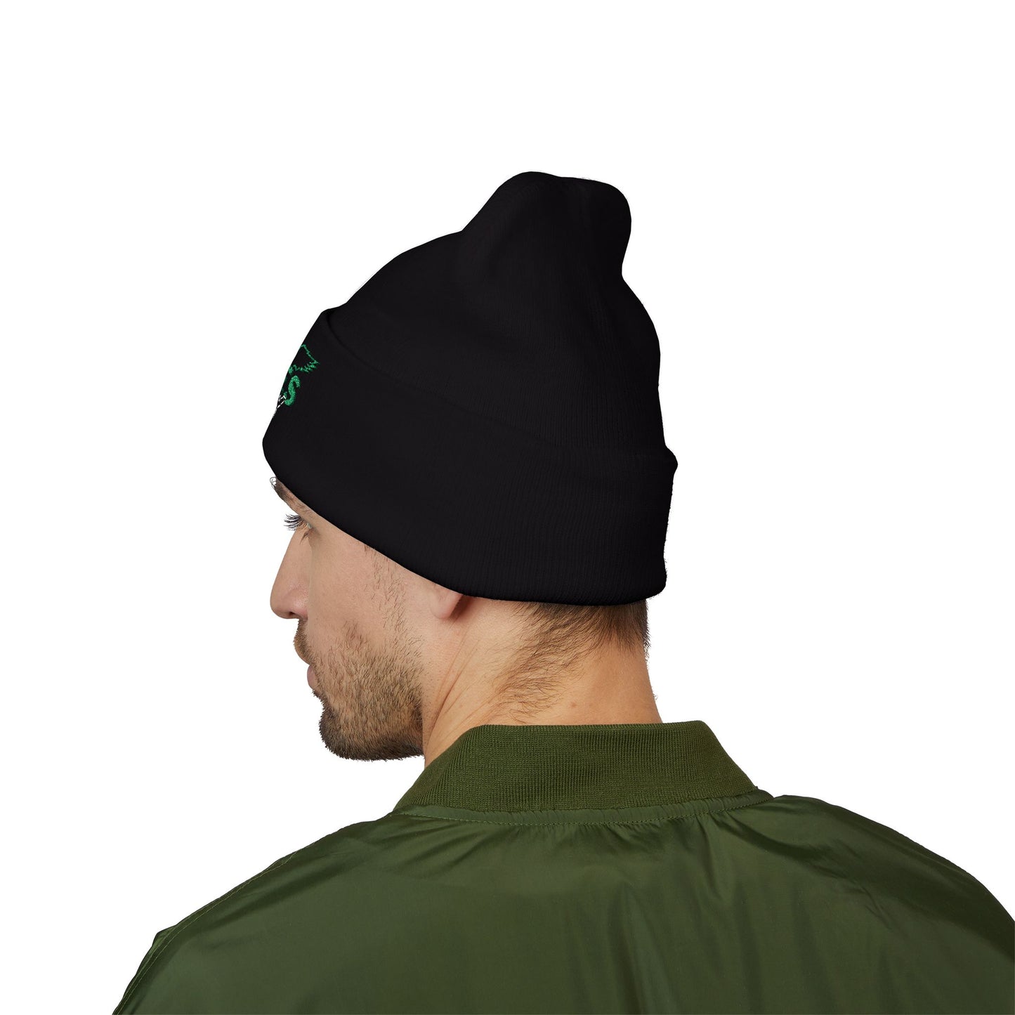 Cuffed Beanie - Eagles Embroidered ‘Fly Eagles Fly’