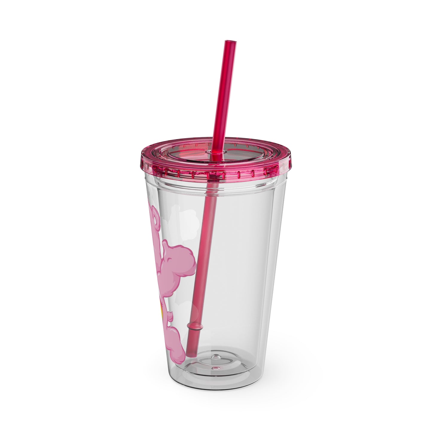 Care Bears 16oz Tumbler with Straw — Cheer Bear