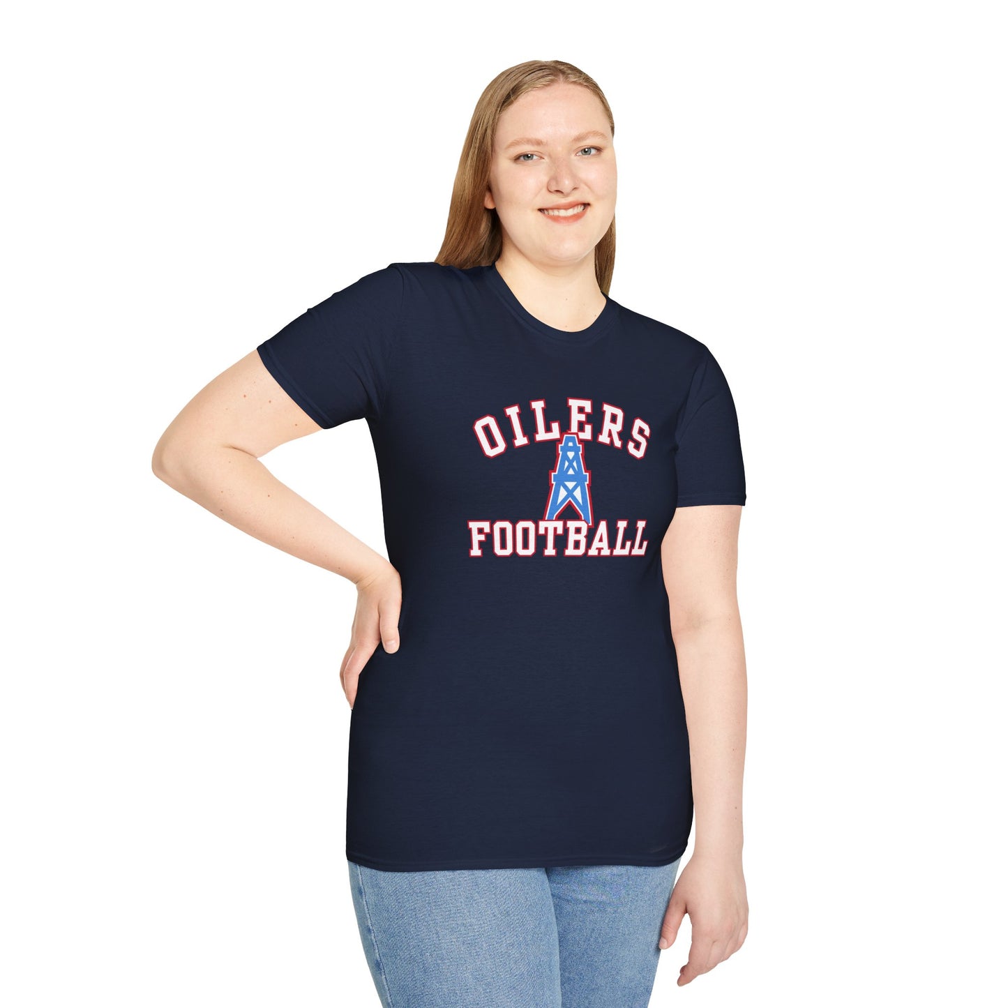 Houston Oilers “Oilers Football” Unisex T-Shirt | up to 5X