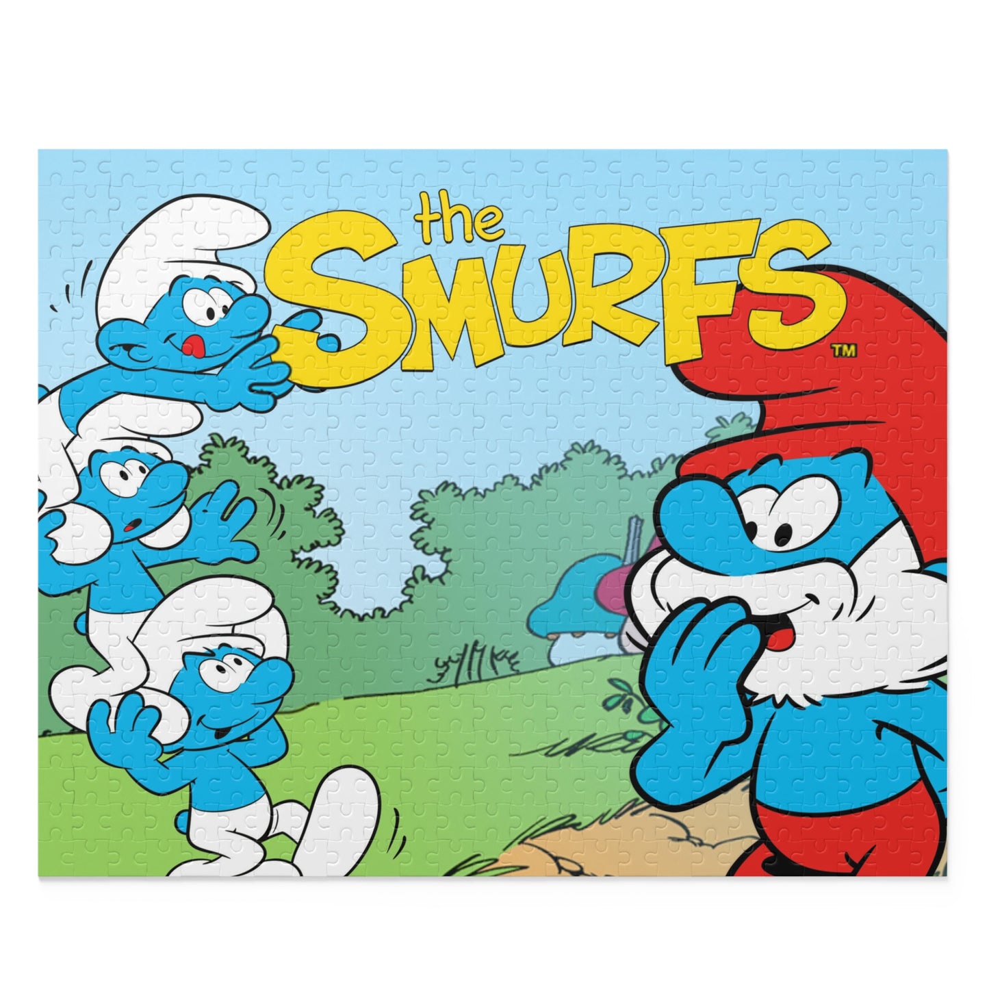 Smurfs Puzzle (500-Piece, 20in x 14in)