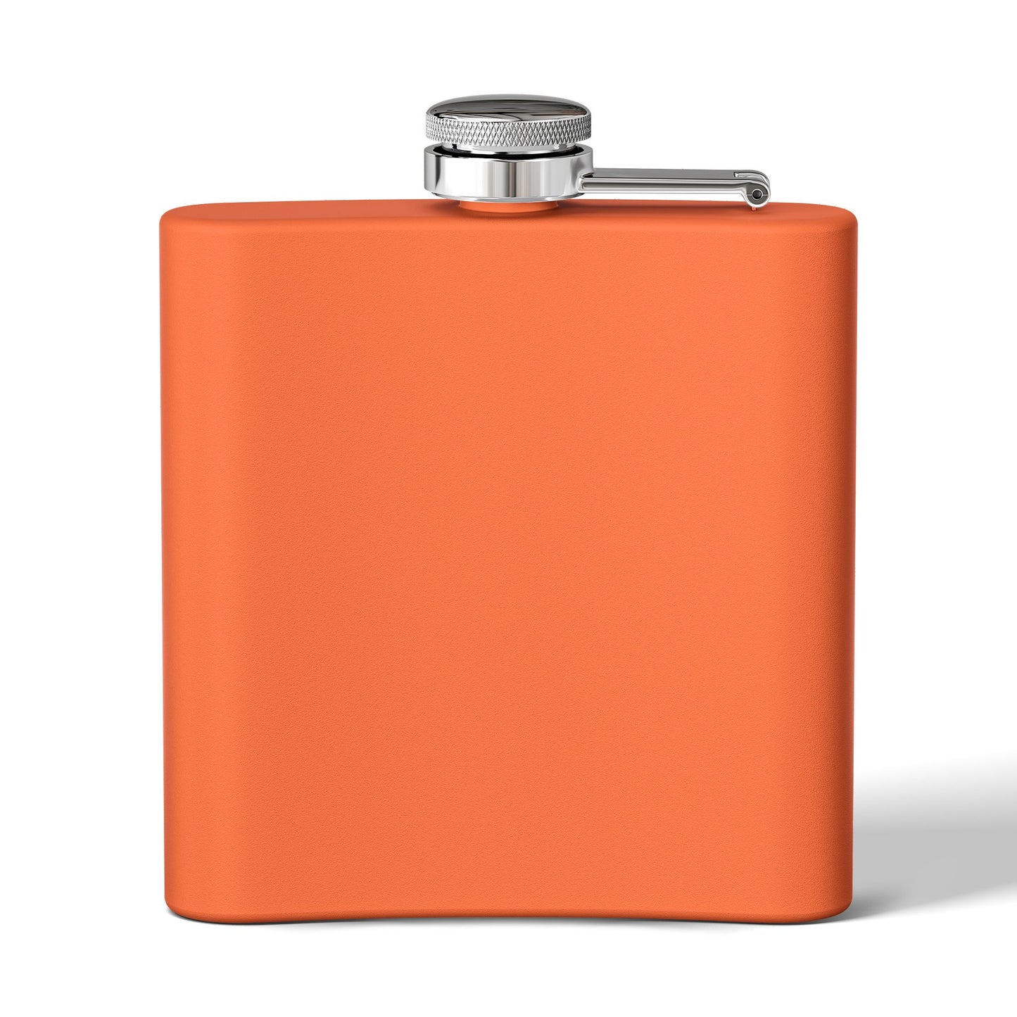 Stainless Steel Flask, 6oz - Halloween Pumpkin