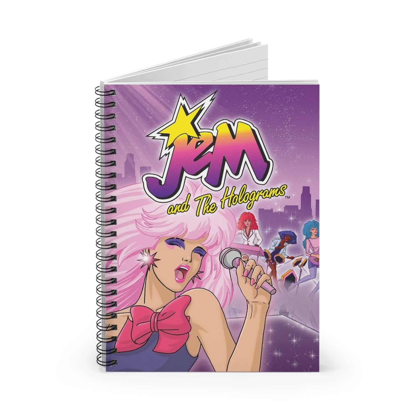 Jem and The Holograms Spiral Notebook, 6x8