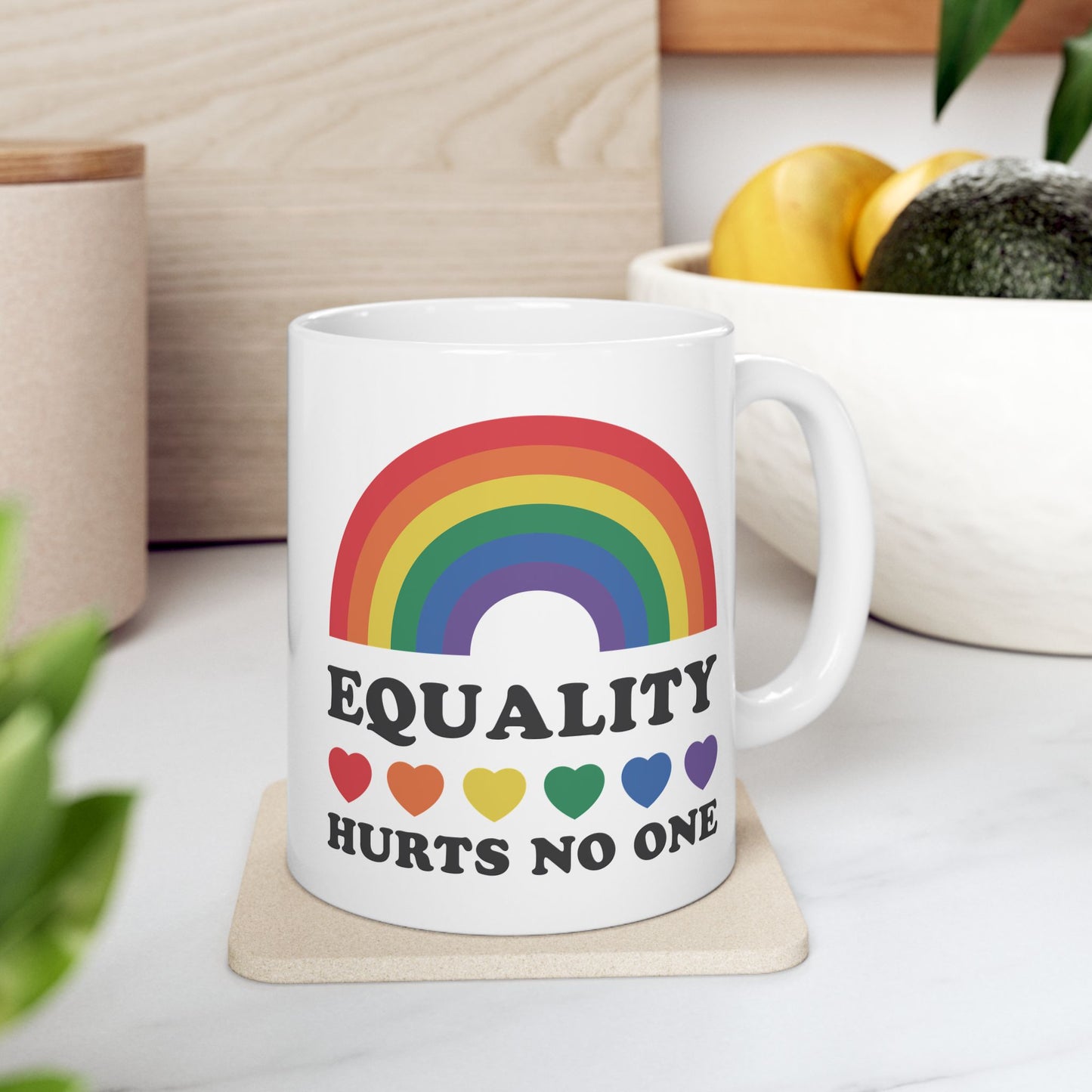 Ceramic Mug - Rainbow Equality