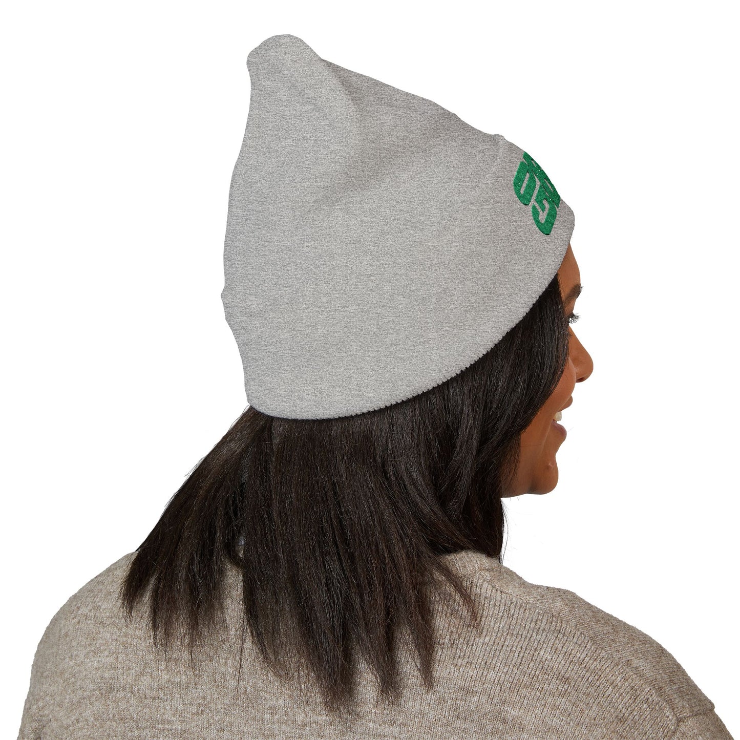 Eagles Embroidered 'Go Birds' Cuffed Beanie